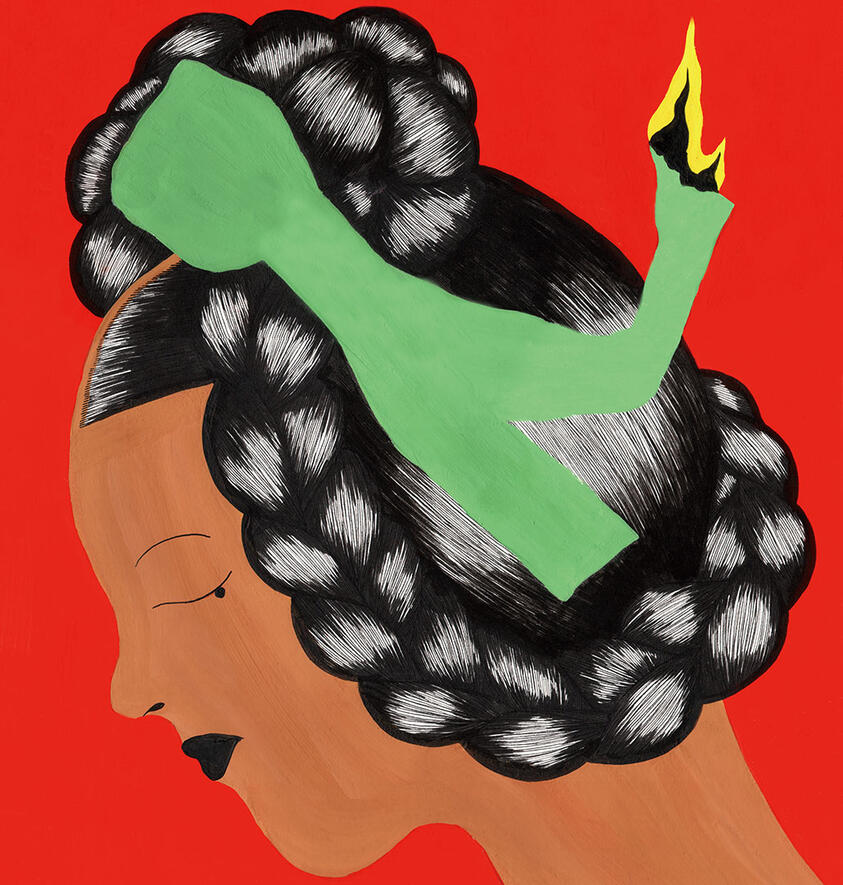 둘레머리 (Doullae hair) 둘레머리 (Doullae hair)