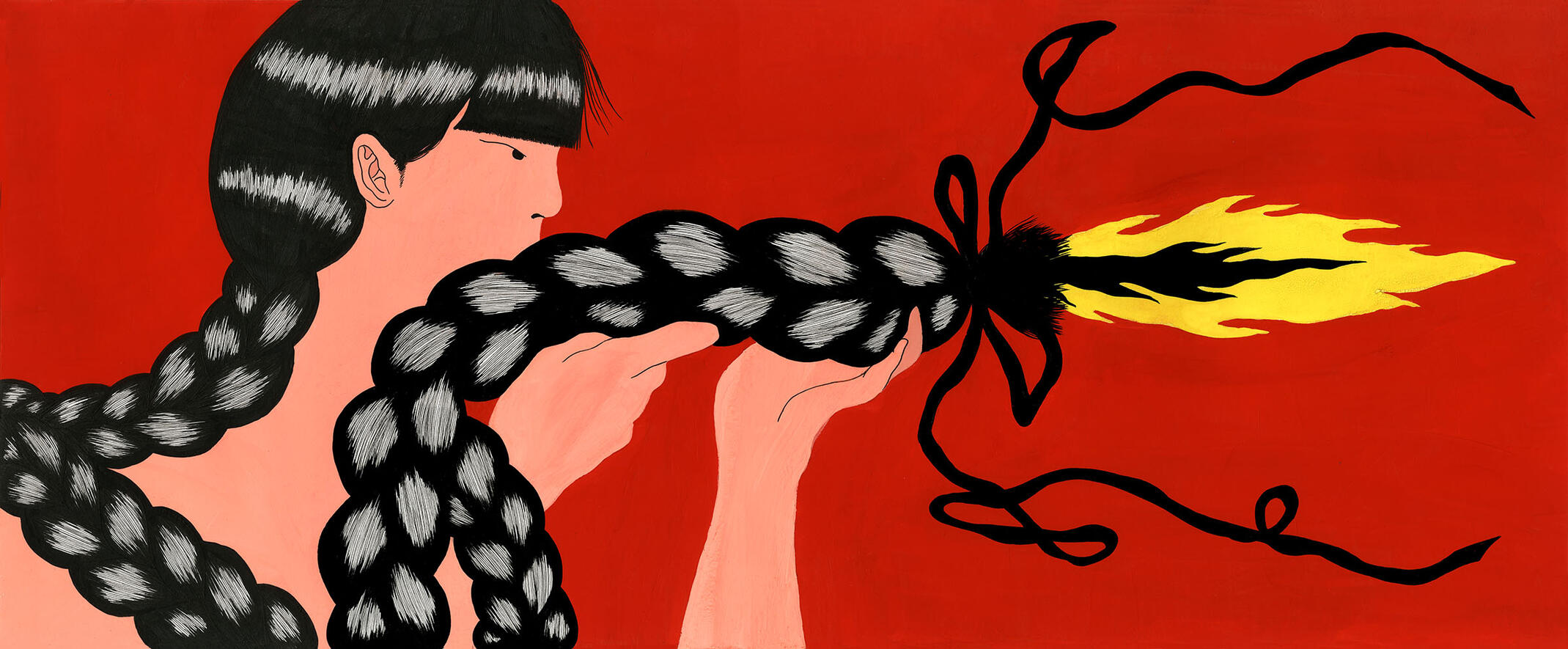 The most vulnerable sides of me; my weapon my gun my fire