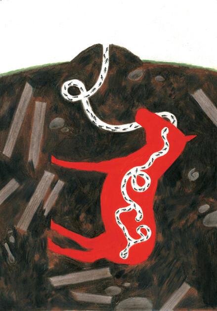 Collaboration with Antton Ospitaletche 2, for Hippocampe magazine, 2025