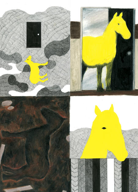 Collaboration with Antton Ospitaletche 6, for Hippocampe magazine, 2025 Collaboration with Antton Ospitaletche 6, for Hippocampe magazine, 2025